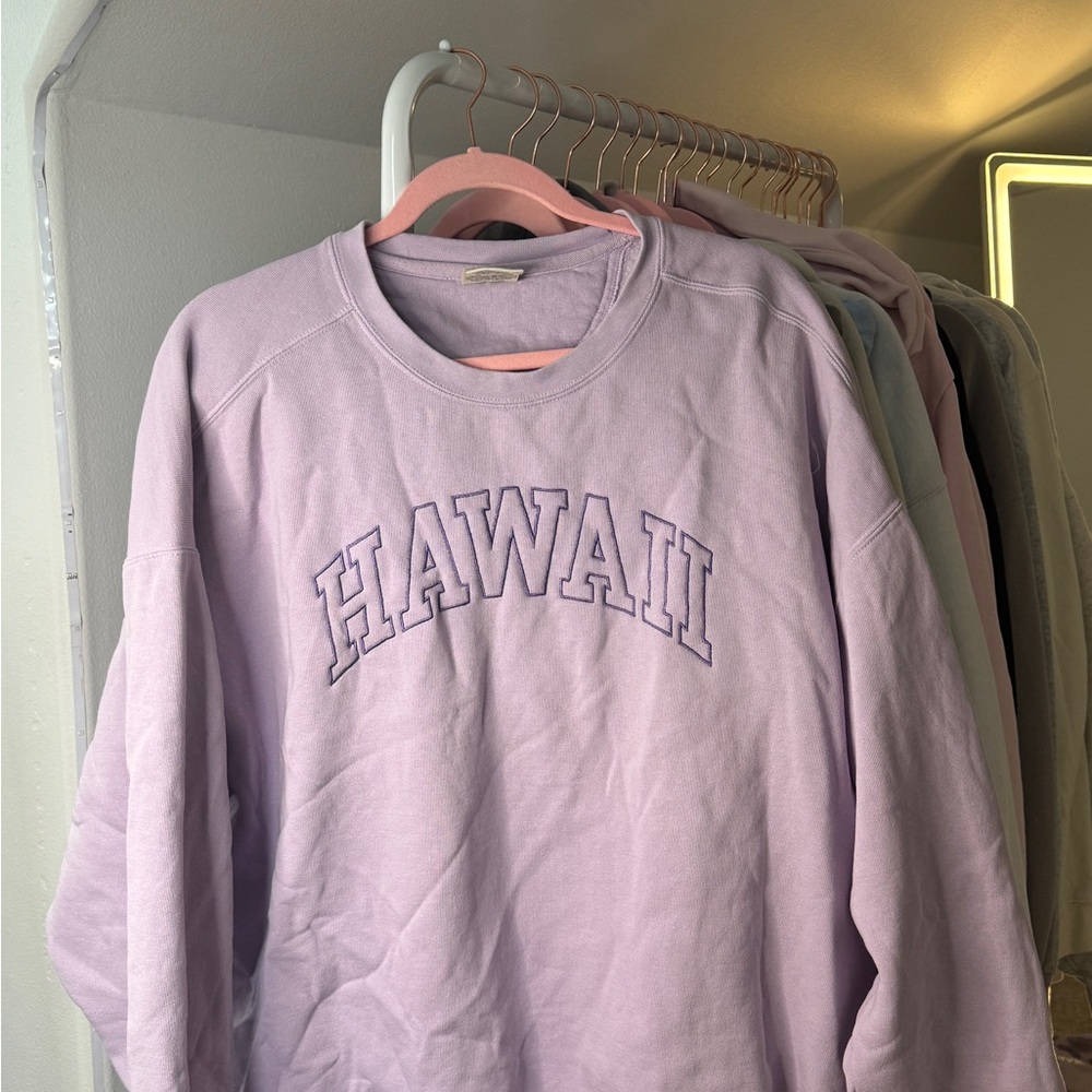 Lavender Hawaii Sweatshirt